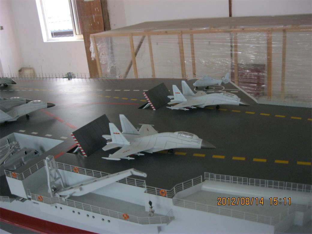 襄城县辽宁舰模型